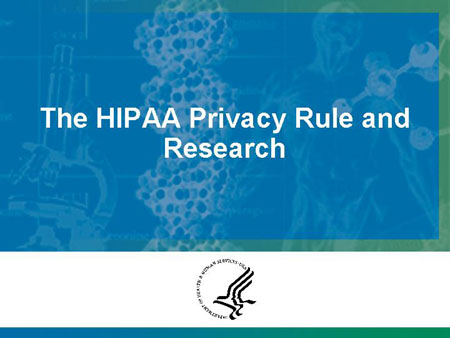 research repositories databases and the hipaa privacy rule